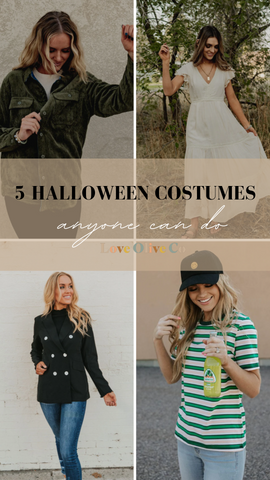 5 halloween costumes anyone can do. www.loveoliveco.com