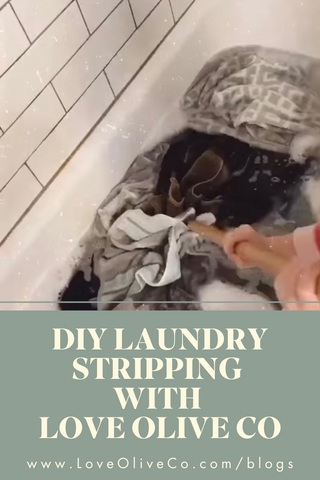 diy laundry stripping with love olive co. www.loveoliveco.com