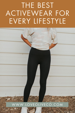 Activewear Style Guide. www.loveoliveco.com