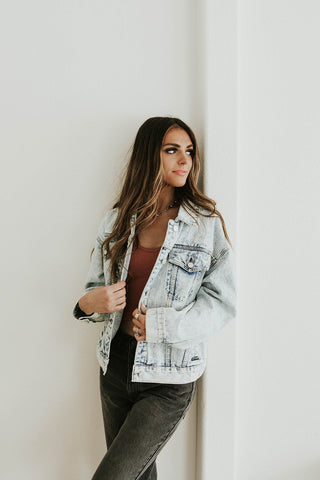 why you need a denim jacket. www.loveoliveco.com