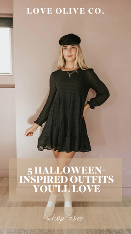 5 halloween-themed outfits you'll love. www.loveoliveco.com