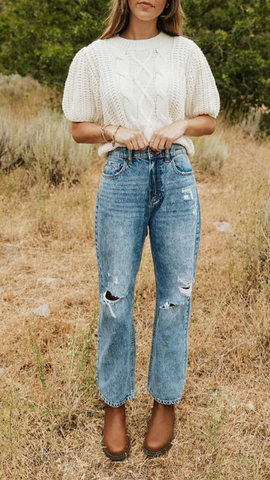 the perfect pair of mom jeans. www.loveoliveco.com