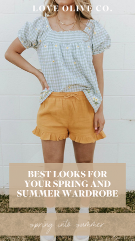 spring and summer looks you'll love. www.loveoliveco.com