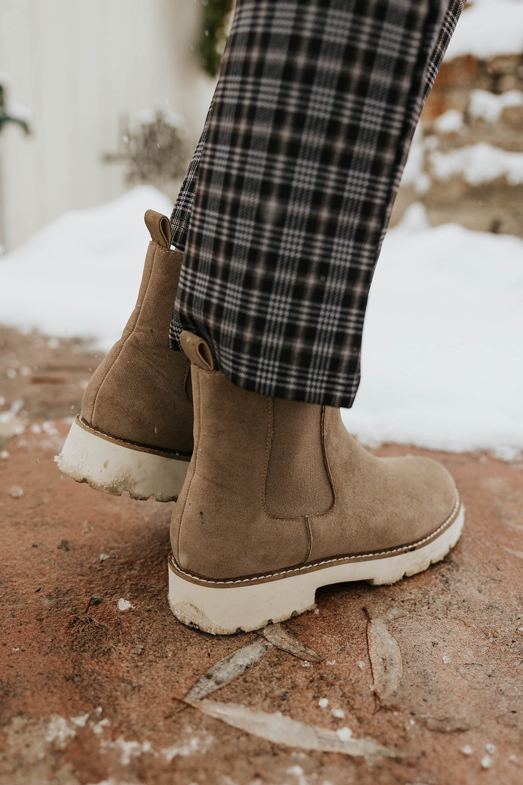 Gianna Boots-Dark Taupe – Love Olive Co