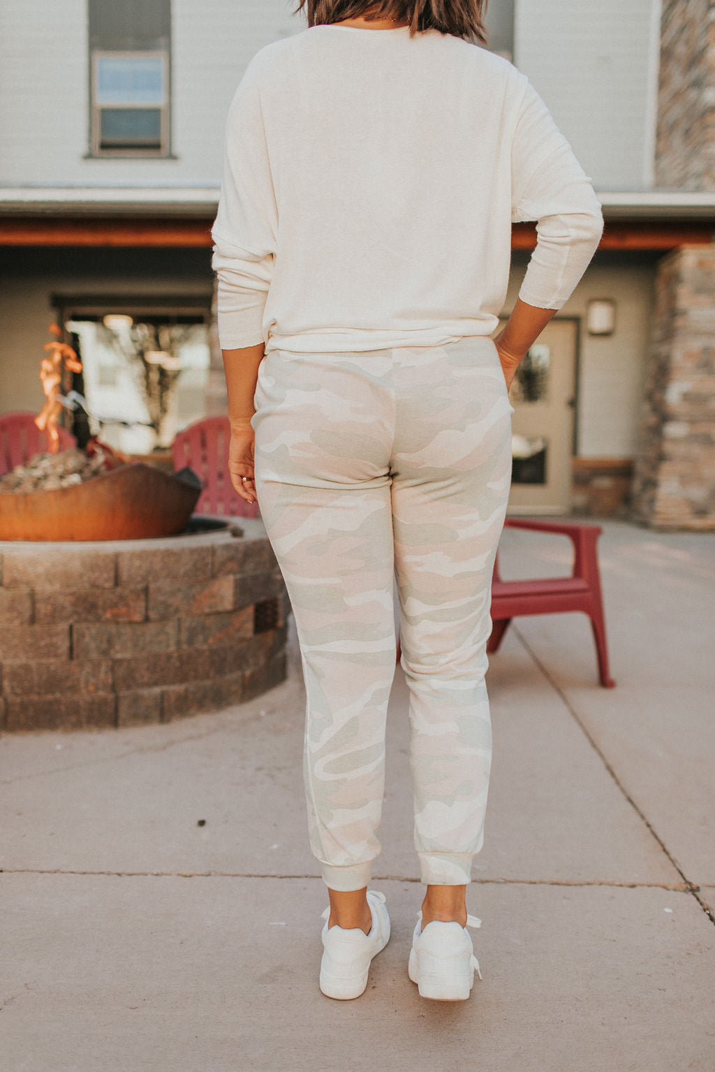 blush joggers