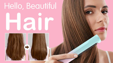 Plancha para florecer el cabello