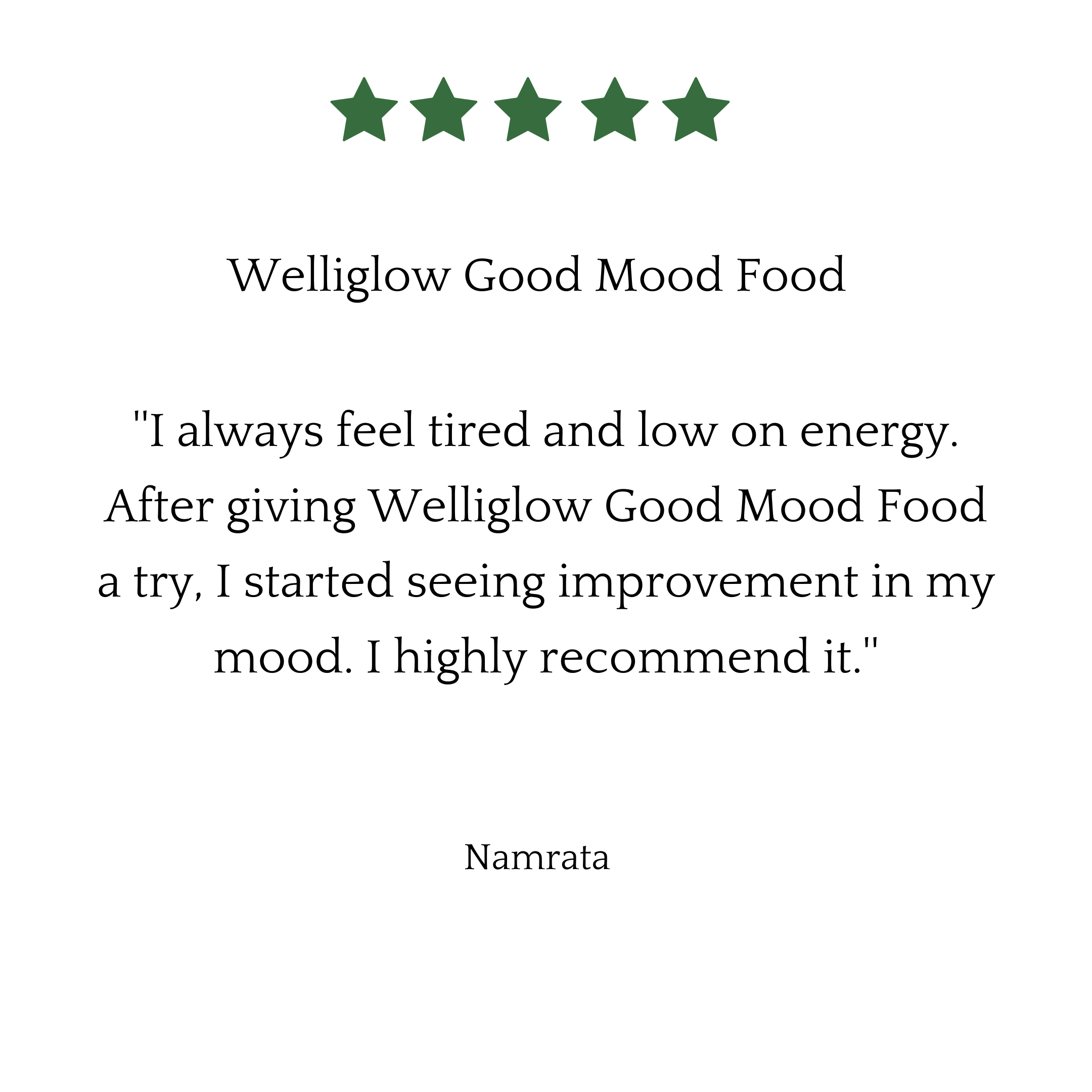 welliglow good mood food review