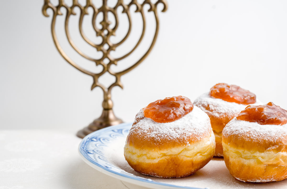 hannukah donuts fand cocktails for the holidays