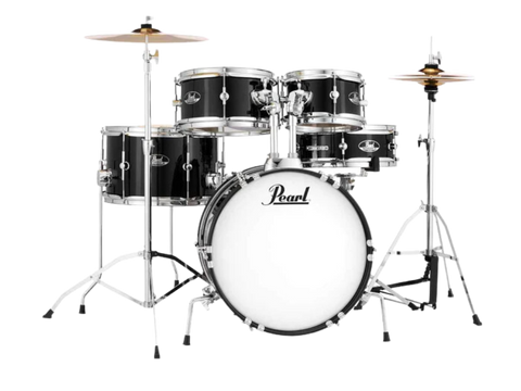 Pearl Roadshow Jr. 5-piece Complete Drum Set with Cymbals