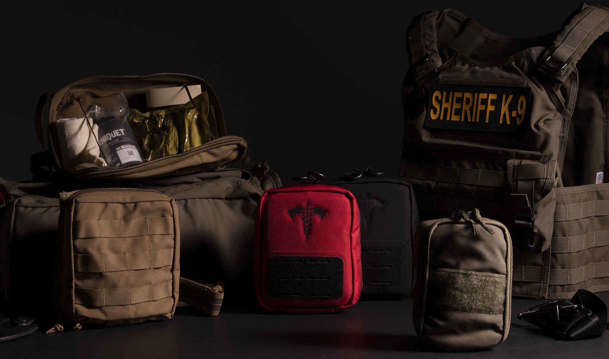 Outdoor Trauma Kit - Operator IFAK Version - Tan Pouch – TacMed Solutions™