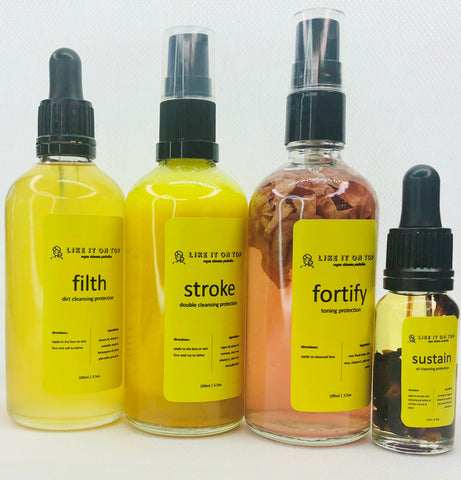4-Step Cleansing routine for acne, even skin tone and hyperpigmentation
