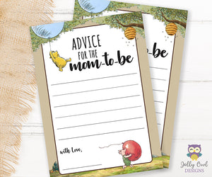 Winnie The Pooh Baby Shower Game Advice for the Mom To Be