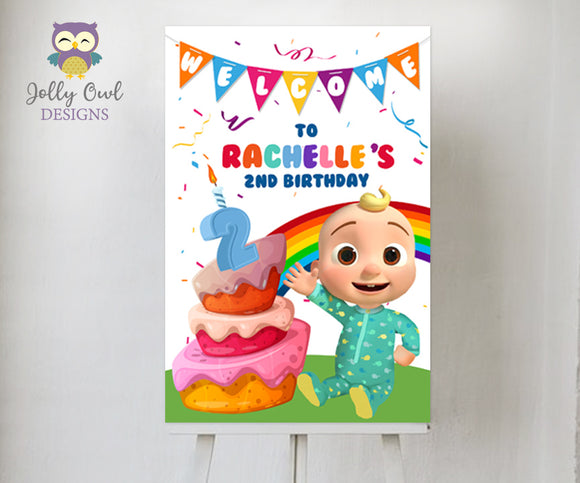 Download Cocomelon Birthday Party Digital Collection - Jolly Owl ...