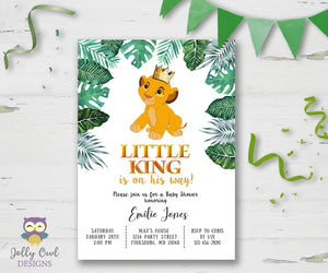 Featured image of post Lion King Baby Shower Invitations Online When a baby is on the way it s important to celebrate the new arrival with friends and family