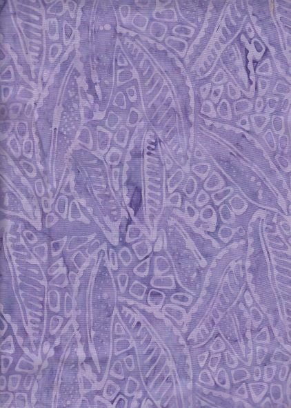 Batik Fabrics Online — CAP 207 Wisteria Leaf Abstract