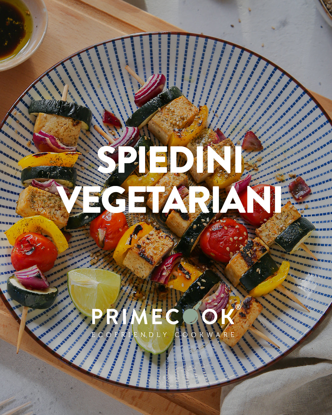 Spiedini vegetariani