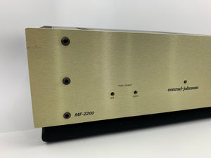 Conrad Johnson Mf 20 Amplifier Sold Out Record Mart Hifi