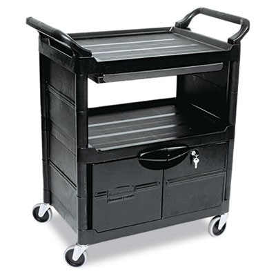 Rubbermaid® Trademaster® Cart with Cabinet - 50 x 27 x 39