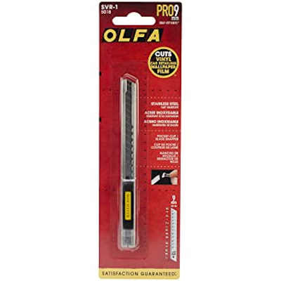 Olfa Slimline stainless steel 9mm graphics cutter SAC-1