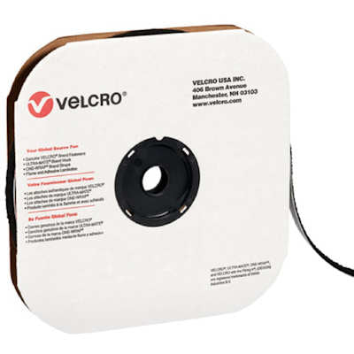 1 Black Velcro Polyester Hook Tape - JT'S Fabrics Canada