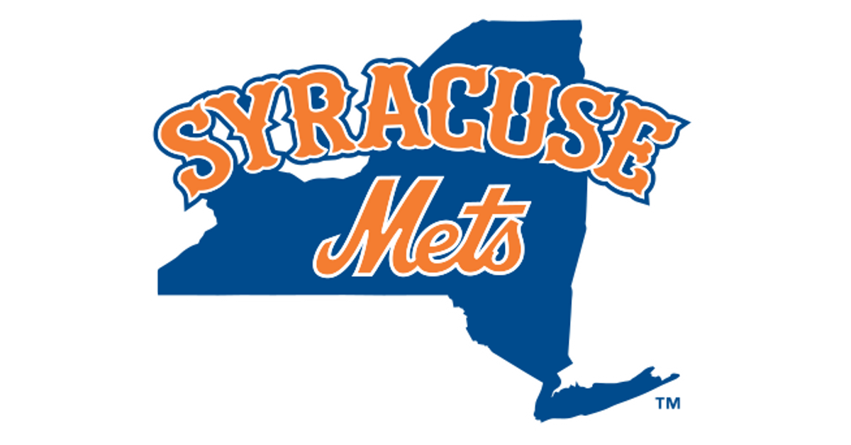 Syracuse Mets OT Road Replica Embroidered Jersey XLarge / Yes 8 or Fewer Letters (+$20)