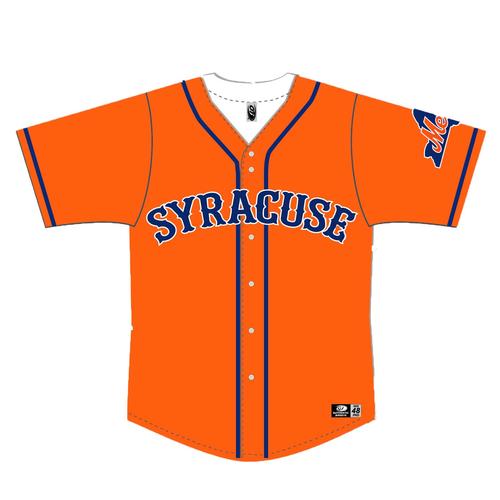 Mets OT Alternate Replica Orange Jersey