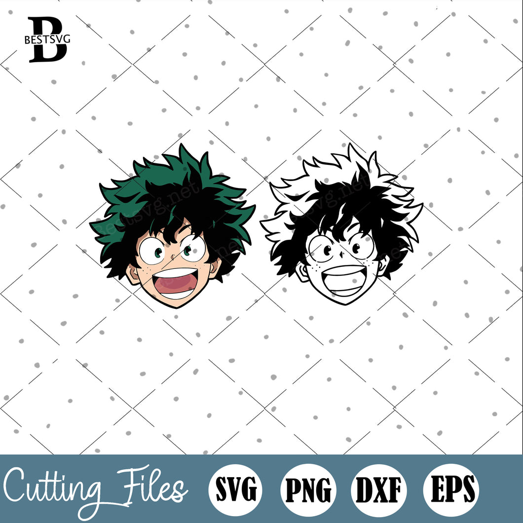 Download Bundle Izuku Midoriya Svg My Hero Academia Svg Midoriya Izuku Japan Bestsvg1