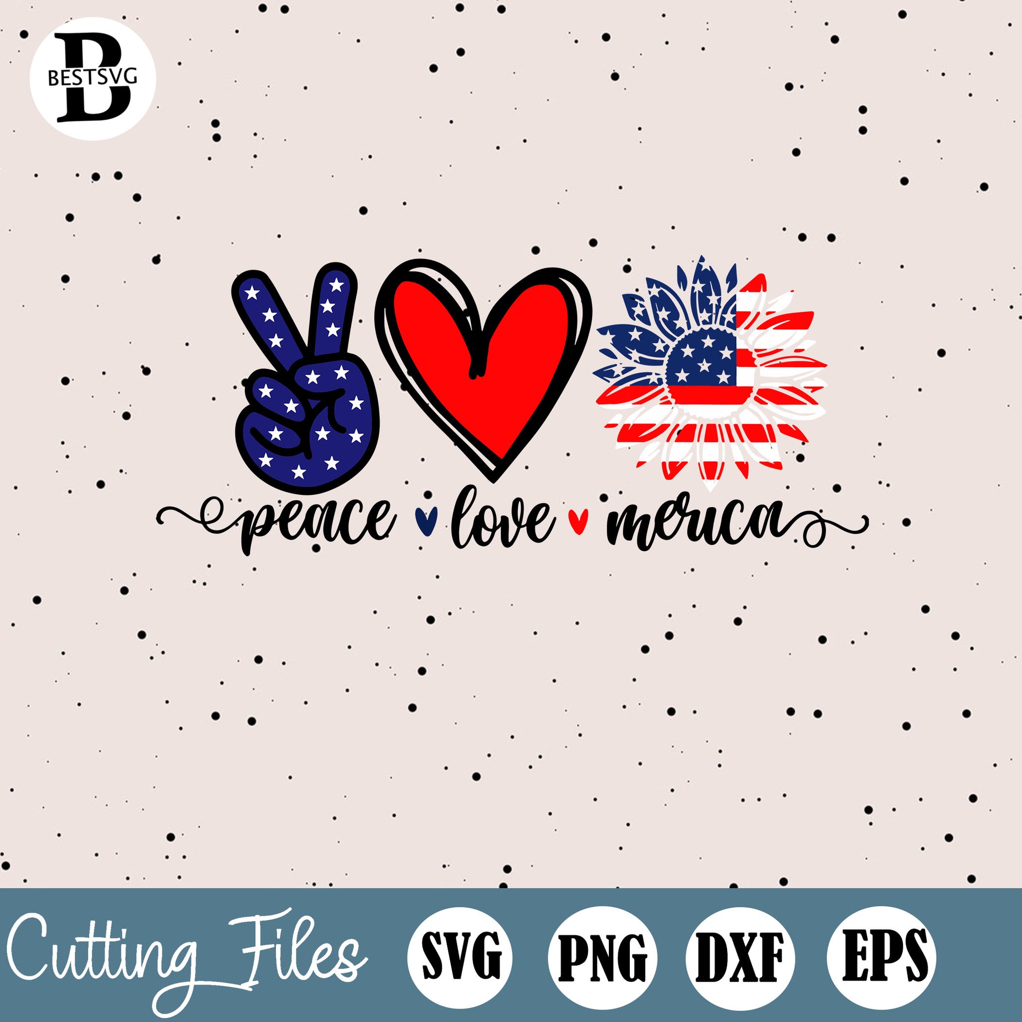 Download Vintage Usa Flag Peace Love Merica Patriotic Gift 4th Of July Indep Bestsvg1