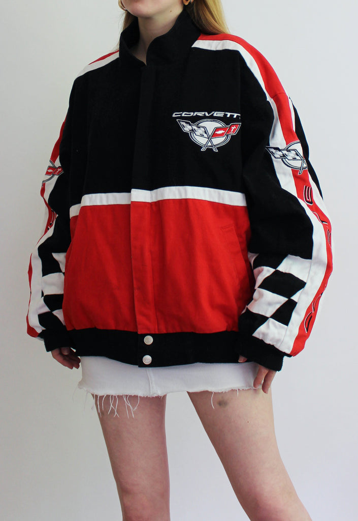 Black & Red Racing Apparel Corvette Racing Jacket –