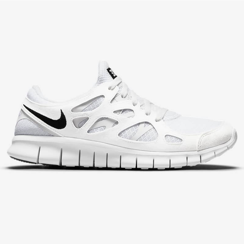 free run 2 white mens