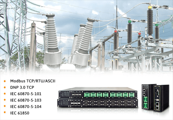 Elektrické brány ATOP s podporou IEC 101, 103, 104 a 61850