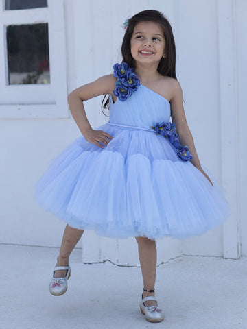 ice blue princess dress-janyascloset.com