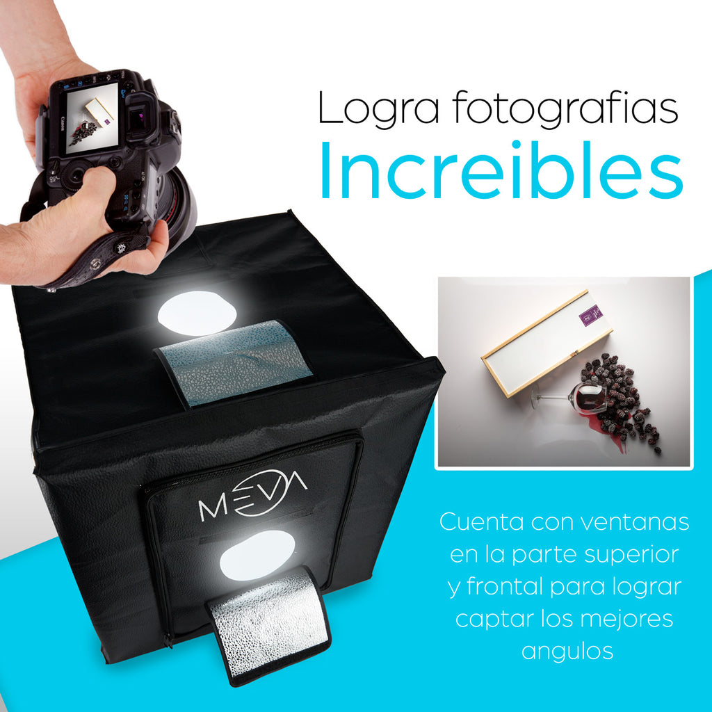 Es barato Recuperar para castigar Caja De Luz Fotografía Profesional, LED potencia regulable. 2022