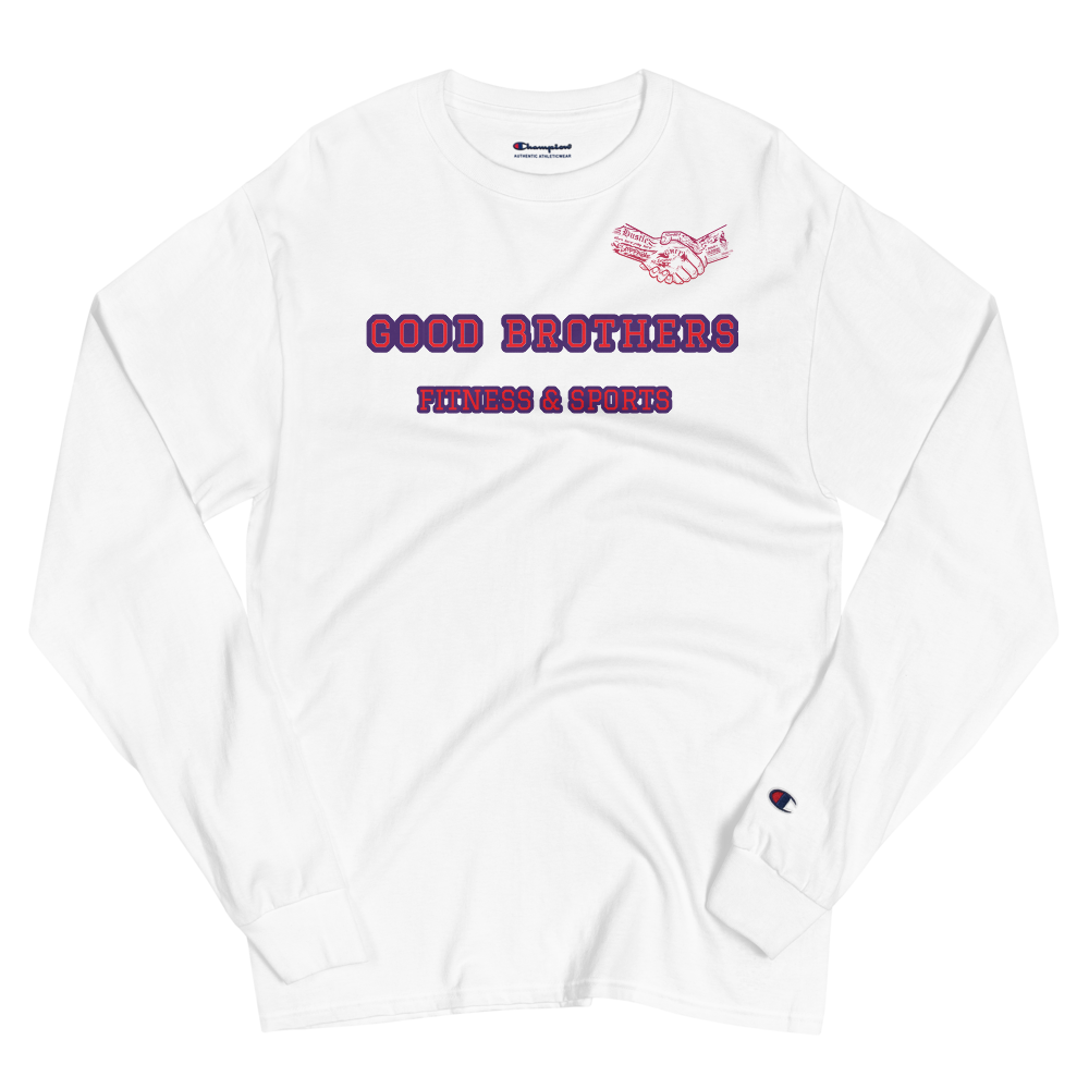 pink champion long sleeve shirt