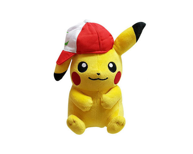 santa hat pikachu plush