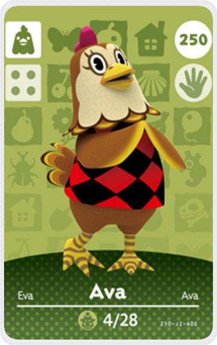 Juego de cartas Ankha Marshal Maple NS Switch 3DS, minicartas NFC, serie 1,  2, 3, 4 y 5, Animal Crossing New Horizons Amiibo