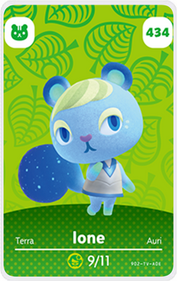 Judy - Villager NFC Card for Animal Crossing New Horizons Amiibo