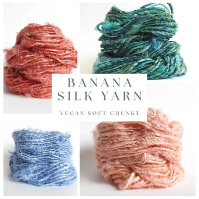 Banana Silk Yarn - Chunky Vegan Warm