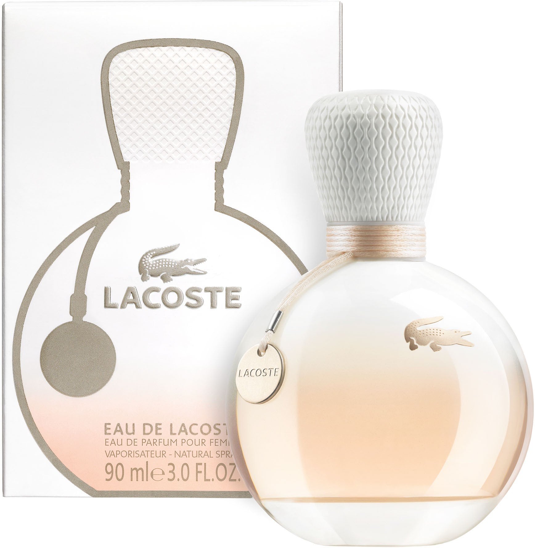Iniciar sesión Bóveda ornamento LACOSTE - Eau de Lacoste para mujer / 90 ml Eau De Parfum Spray | Perfume  Center de México