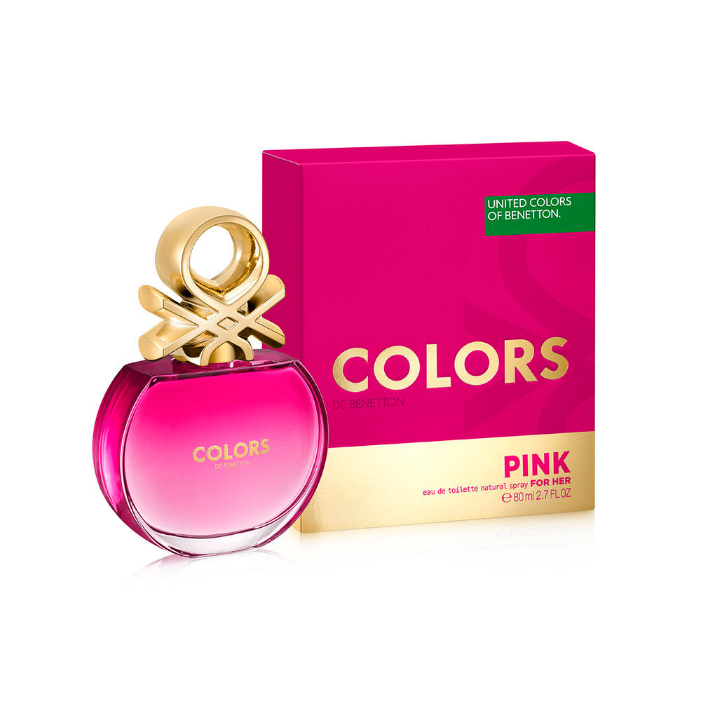 BENETTON - Pink mujer / 80 ml Eau De Spray | Perfume Center de México