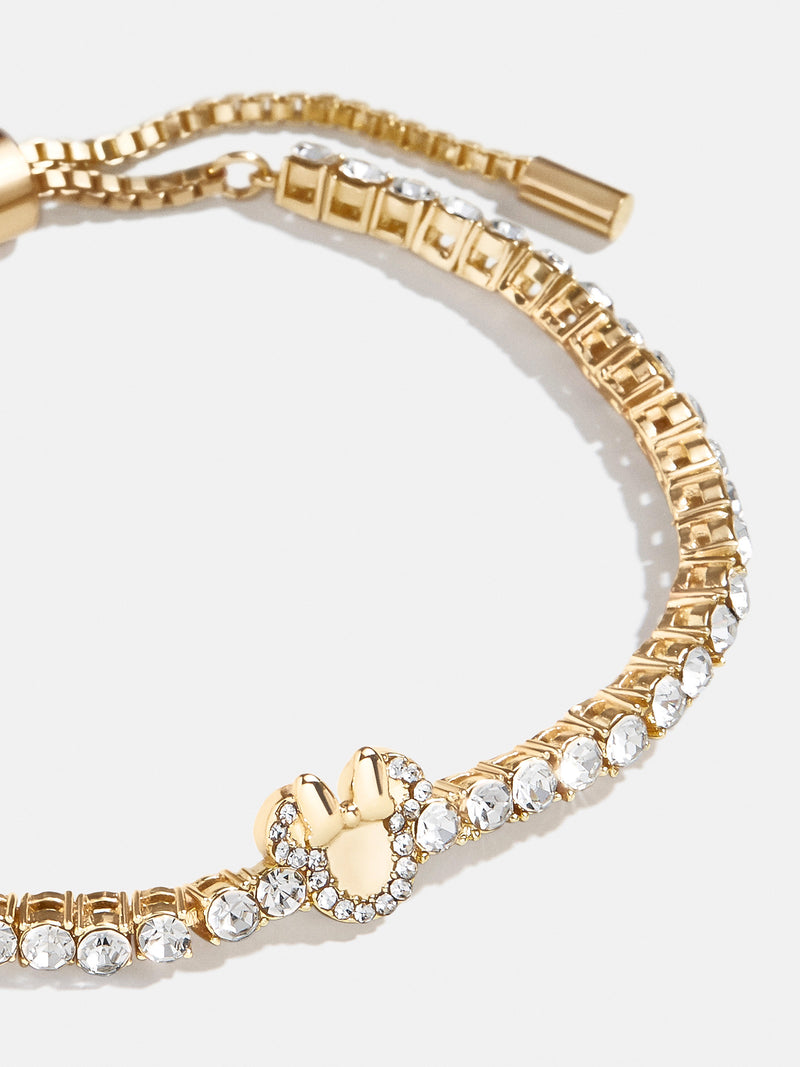 Minnie Mouse Disney Tennis Bracelet – Disney tennis bracelet – BaubleBar