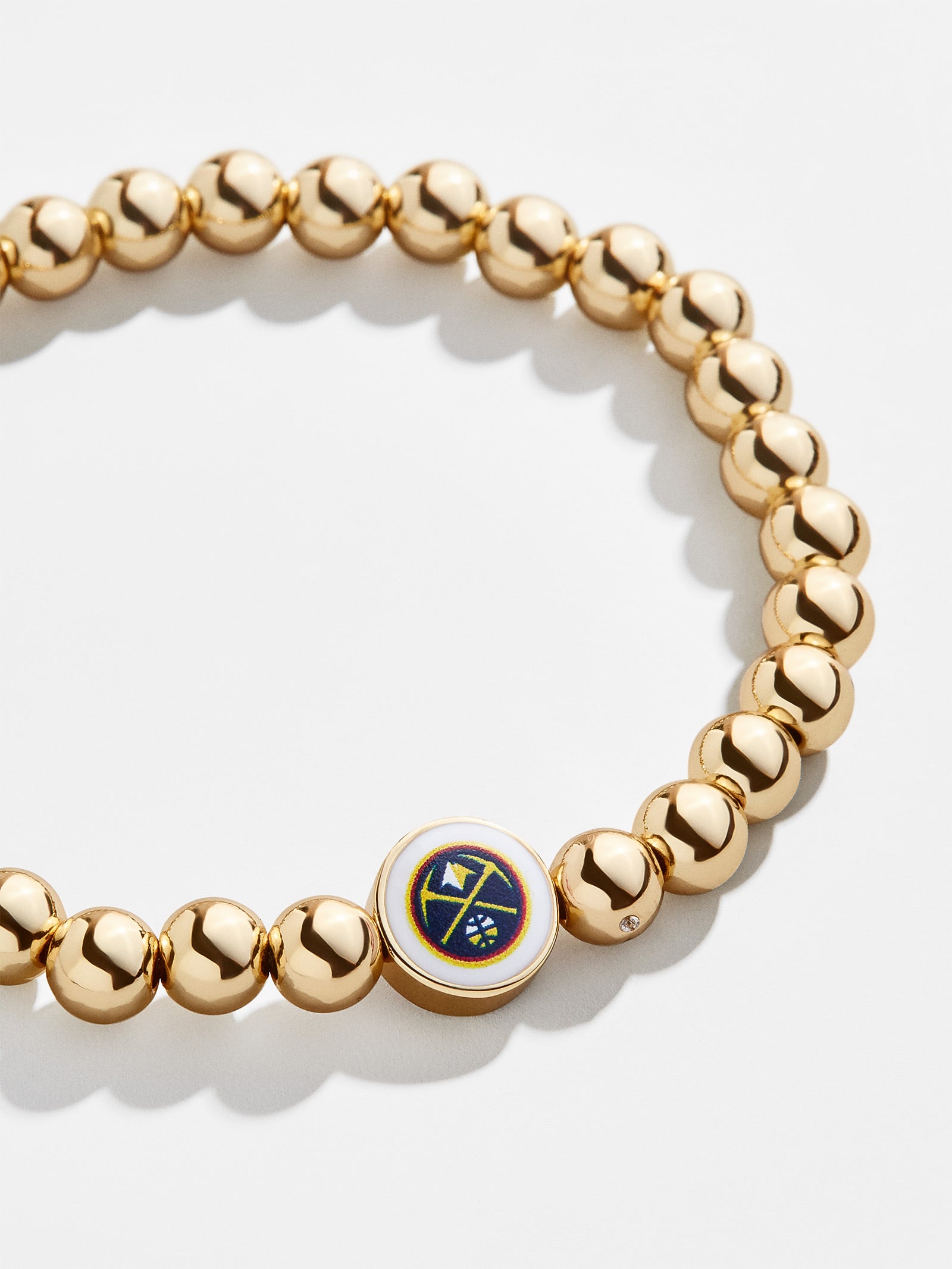 Denver Nuggets Gold Pisa Bracelet - Denver Nuggets