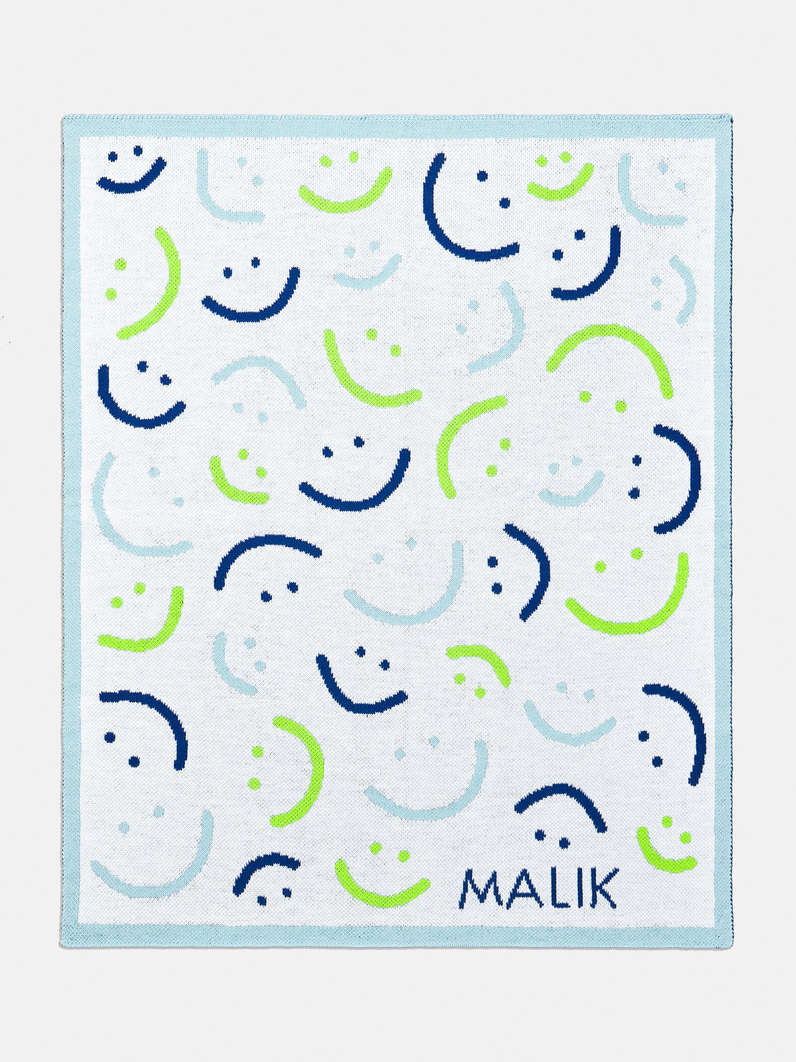 Bundle of Joy Kids' Custom Blanket - Blue/Green