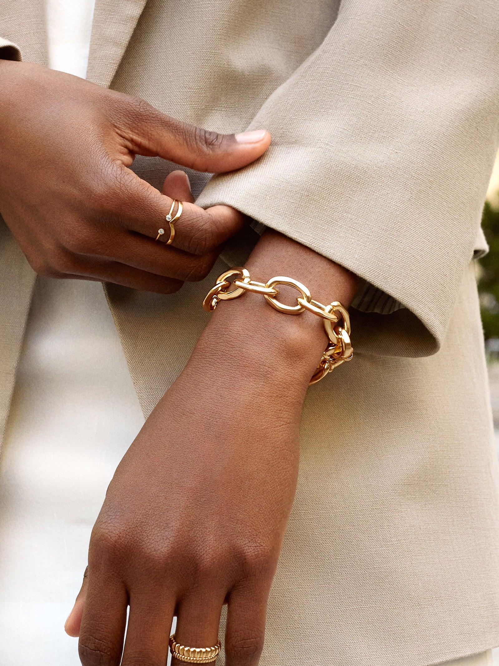 Clara Bracelet - Gold