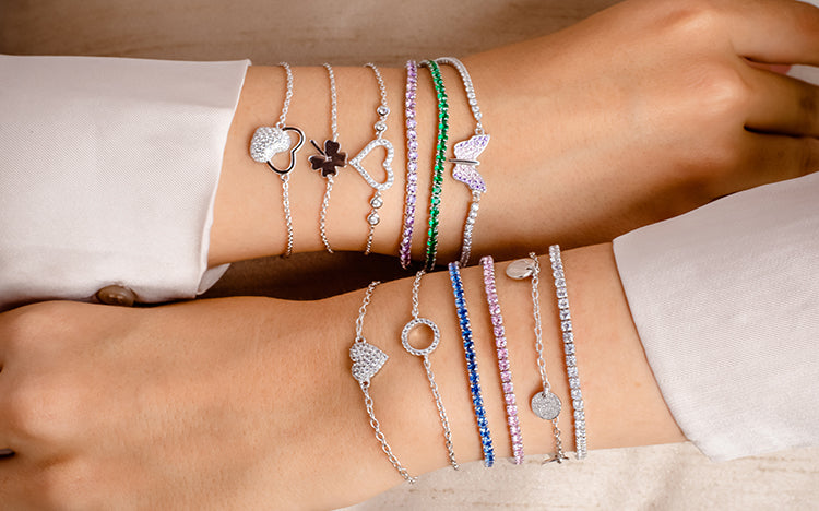 Silver bracelets for Women