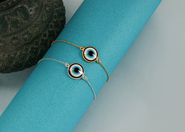 Buy Online 925 Sterling Silver Evil Eye Bracelet