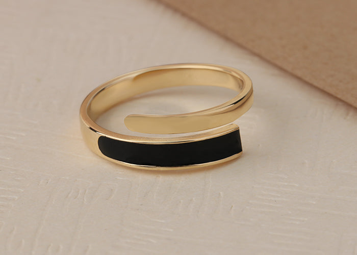 Lightweight Gold Ring Hallmarked