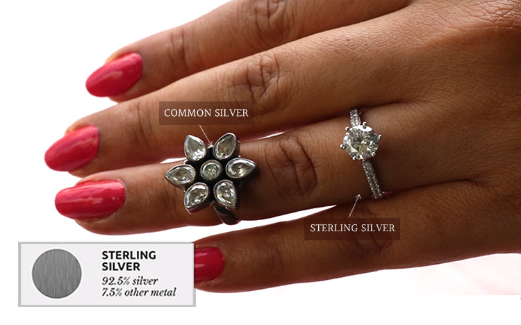 Sterling Silver vs Common SIlver