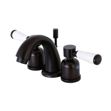 Load image into Gallery viewer, Kingston Brass Paris Widespread Porcelain Handle Bathroom Faucet