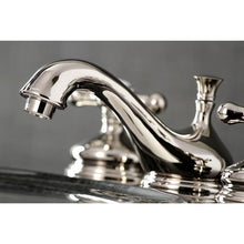 Load image into Gallery viewer, Kingston Brass Heritage 8 in. Widespread Bathroom Faucet with Metal Cross Handles